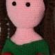 Mona Lisa, Crochet Mona Lisa doll, Amigurumi, Crochet doll, Gift for her, Handmade