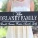 Personalized Family Sign Wedding Christmas Holiday Bridal Shower Gift (Item Number MMHDSR10065)