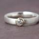 Diamond ring, engagement ring, Solitaire application ring