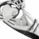 Claddagh Ring - Traditional Irish Sterling Silver Both Meaningful and Beautiful Wedding Ring