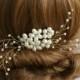 Pearl Comb Wedding hair comb Bridal hair comb pearl Bridal hair accessories Bridal hair comb Pearl headpiece Gold comb