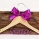 SALE Child's Personalized Wedding Hanger/ Flowergirl Hanger/Baby Shower Gift/47 ribbon colors