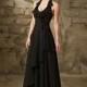 Elegant Chiffon Halter Neckline A-line Silhouette Bridesmaid Dress - overpinks.com