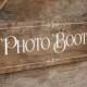 Rustic Chic Wedding "Photo Booth" Wood Photo Prop Sign for your Country, Western, Outdoor, Garden, Urban Wedding Reception or Home Decor