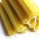 Beeswax candles SET of 100 NATURAL yellow bees wax candle , bulk offer , Wedding favor gift , S size Eco Friendly