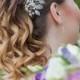 Leaf bridal comb, Silver twig wedding comb, Rhinestone bridal comb, Silver Bridal Hair vine,Grecian Hair Comb,Bridal Headpiece, Hair piece
