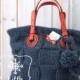 Boho bag Handmade bags Shoulder bag Knit handbags Shoulder bag purses Soft yarn Natural leather straps