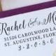 Wedding Address Stamp, Return Address Stamp, Personalized Invitation Stamp, Make Address Labels - design 1042