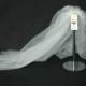 Designer Ivory Wedding Veil Any Length Crystal Diamante All Over LBV151 LBVeils UK
