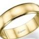 Wedding Band, Mens wedding Band, Wedding Ring, Mens Ring, Matte ring, Gold Ring, 14k ring, Wedding Ring For Him, Yellow Gold ring, Band ring