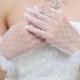 Lace  bridal gloves white bridal gloves lace wedding gloves ivory white