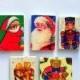 20% OFF Set of magnets, Christmas magnets, Santa Claus, Snowman, Christmas gift, wooden magnets, perfect gift, gift for child, handmade magn