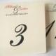 Wedding table numbers, table number cards, wedding decor, custom table numbers, square table number cards, wedding table sign, table numbers