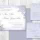 WEDDING INVITATIONS Winter PRINTABLE - Winter wedding invitations