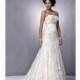 A-line Sweetheart Court Trains Sleeveless Lace Wedding Dresses For Brides In Canada Wedding Dress Prices - dressosity.com