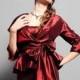 3/4 Sleeves Elastic Woven Satin Jacket/Wedding Wrap ZDRESS3668  In Canada Wedding Accessories Prices - dressosity.com