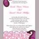 DIY Bollywood Wedding Invitation Template Editable Word File Download Printable Purple Eggplant Invitation Indian Invitation Bollywood party