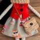 fabric doll kitty,dress up doll ,cat handmade cloth doll,soft doll for Game,rag doll,gift for girl ,custom dolls with clothes,
