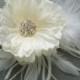 Wedding Hair Piece Vintage Wedding Hair Flowers Bridesmaids Hair Piece Flower Girl Vintage Wedding Theme Headpiece
