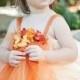 Orange Flower Girl Tutu Dress----Flower Girls, Pageants, Portraits----Many Colors