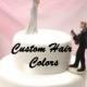 Personalized Wedding Cake Topper - Wedding Couple - Musician Wedding Cake Topper - Weddings - Cake Topper - Guitar Playing Groom