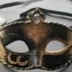 Black pvc Venetian Masquerade Mask for wedding dancing parties home decor, 8A2A,  SKU: 6C12