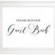 Sign our Guest Book Sing-Printable Wedding Guest Book Sign-Rustic Wedding Decor-DIY Wedding Reception Sign-Calligraphy Wedding Sign