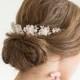 Crystal Vine Headpiece, Wedding Headband, Bridal Rhinestone Pearl Headband, Bridal Hair Swag