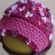 Toddler Girl Hat, Pink Hat, Baby Girl Hat, Baby Girl Gift, Toddler Girl Clothes, Flower Hat, Winter Hat Trendy, Beanie Crochet