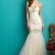 Allure Bridals 9263 Strapless Beaded Lace Mermaid Wedding Dress - Crazy Sale Bridal Dresses