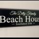 Personalized Sign, Carved Lake House Beach House, ...The Difference is in the Detail...8x24