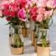 DIY Gold Painted Vases