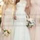 Essense Of Australia A-Line Wedding Dress With Tulle Skirt Style D2121