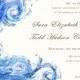 Starry Night DIGITAL wedding invitation (Van Gogh)