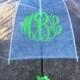 SALE!!! Monogrammed Gift, Monogrammed Umbrella, Personalized Umbrella, Clear Dome Umbrella, Bridesmaid Gift, Shower Gift, Hostess Gift