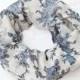 Floral Bohemian Scarf Cute Summer Scarf Blue Infinity Scarf Womens Scarves Valentine's Day Gift Bridesmaid Gift Idea Boho Scarf