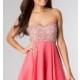 Short Strapless Sweetheart Dress by Alyce - Discount Evening Dresses 