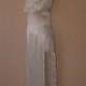 free shipping PIERRE CARDIN wedding dress made in France circa 1960's