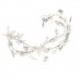 Pearl Wedding Bracelet, Wedding Cuff Bracelet, Bridal Bracelet ,Pearl Flower Bracelet ,Vintage Wedding Jewelry
