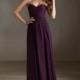 Elegant A-line Sweetheart Ruching Floor-length Chiffon Bridesmaid Dresses - Dressesular.com