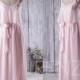 2016 Light Pink Bridesmaid Dress, Ruffle Chiffon Wedding Dress, Spaghetti Straps Prom Dress, Long V Neck Formal Dress Floor Length (C002)