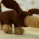 Crochet brown Dachshund dog toy Stuffed Dachshund dog crochet Dachshund puppy amigurumi dog Dachshund toy stuffed animal plush Dachshund 