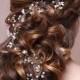 Bridal Hair Vine, Wedding Tiara, Wedding Headband, Bridal Hairpiece, Boho Headpiece, Wedding Hair Accessory, Wedding Hair Wreath, Pearl Vine