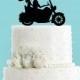 Motorcycle Bike Wedding Cake Topper