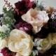 Bridal Bouquet, Wedding Bouquet, Winter Bouquet, Winter Wedding, Christmas Wedding, Bridal Bouquet, Brides Bouquet, Bridesmaid Bouquet