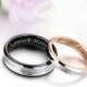 Engraved Promise Ring, Personalized Sweetheart Couple's Ring Set Custom Engraved Free, Personalized Rings, Engraved Ring Set, Free Engraving