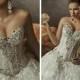 Royal Dramatic Mariag Wedding Dresses 2016 Ball Sweetheart Lace Bling Crystals Beaded See Through Corset Paolo Sebastian Bridal Gowns Lace Luxury Illusion Online with 177.15/Piece on Hjklp88's Store 