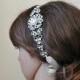 Bridal Headband, Vintage Headpiece, MAKAYLA, Wedding headband, bridal headpiece