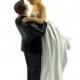 Love Wedding Cake Toppers figurines couple 3 X 3 X 6 Inch
