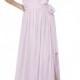 Ceremony by Joanna August 'Portia' Off the Shoulder Ruffle Wrap Chiffon Gown 